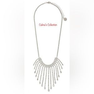 Silver Amy Cup Chain Collar Necklace by Ever New